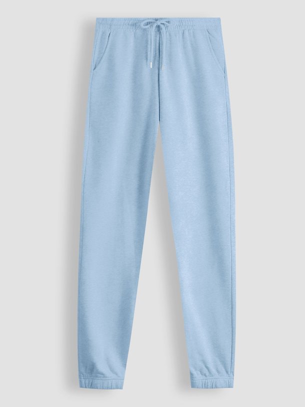 Ontdek de Unisex organic cotton joggingbroek van Colorful Standard in de kleur lichtblauw bij Orangebag. Op werkdagen voor 21:45 besteld, morgen in huis.