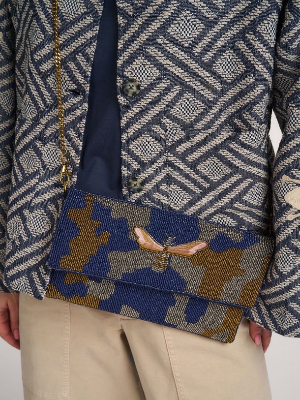 Ontdek de Katoenmix crossbody tas met kralen van Summum in de kleur Donkerblauw bij Orangebag. Op werkdagen voor 21:45 besteld, morgen in huis.