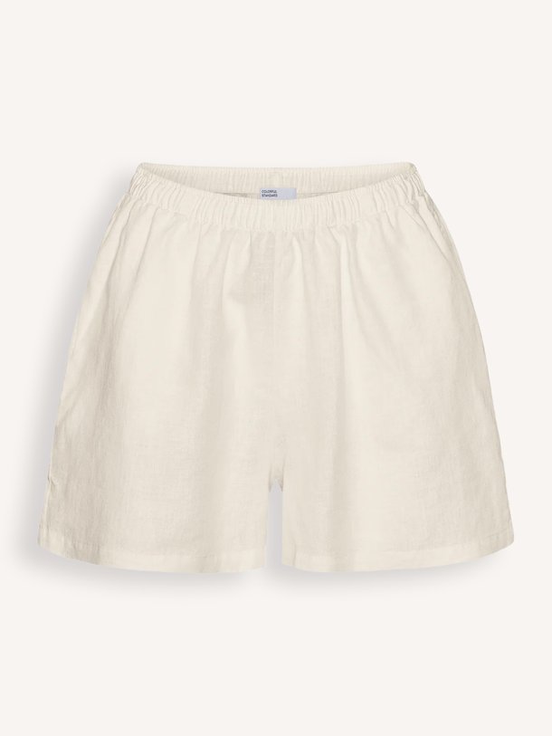 Ontdek de Linnen short van Colorful Standard in de kleur Off-white bij Orangebag. Op werkdagen voor 21:45 besteld, morgen in huis.