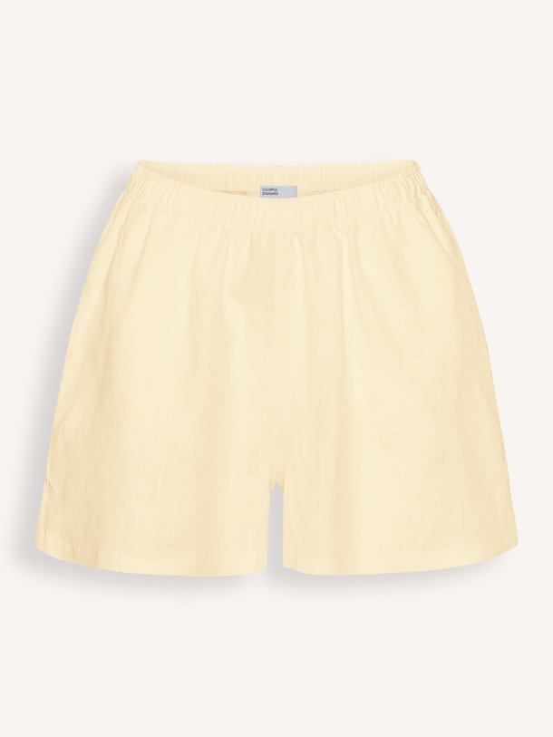 Ontdek de Linnen short van Colorful Standard in de kleur Geel bij Orangebag. Op werkdagen voor 21:45 besteld, morgen in huis.