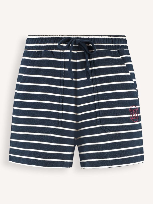 Ontdek de Dani katoen gestreepte short van Deblon in de kleur Donkerblauw bij Orangebag. Op werkdagen voor 21:45 besteld, morgen in huis.