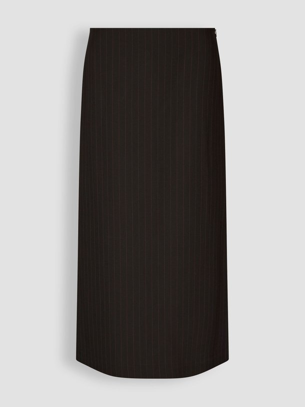 Ontdek de Grayson rayonmix kokerrok met krijtstreep van Modstrom in de kleur donkerbruin bij Orangebag. Op werkdagen voor 21:45 besteld, morgen in huis.
