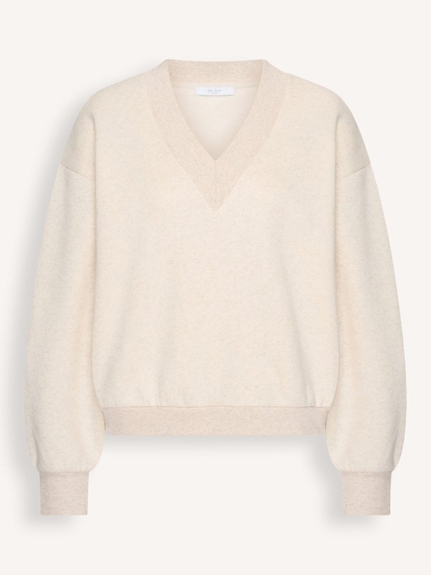 Ontdek de Momo katoenmix gemêleerde sweater van By-Bar in de kleur Beige bij Orangebag. Op werkdagen voor 21:45 besteld, morgen in huis.