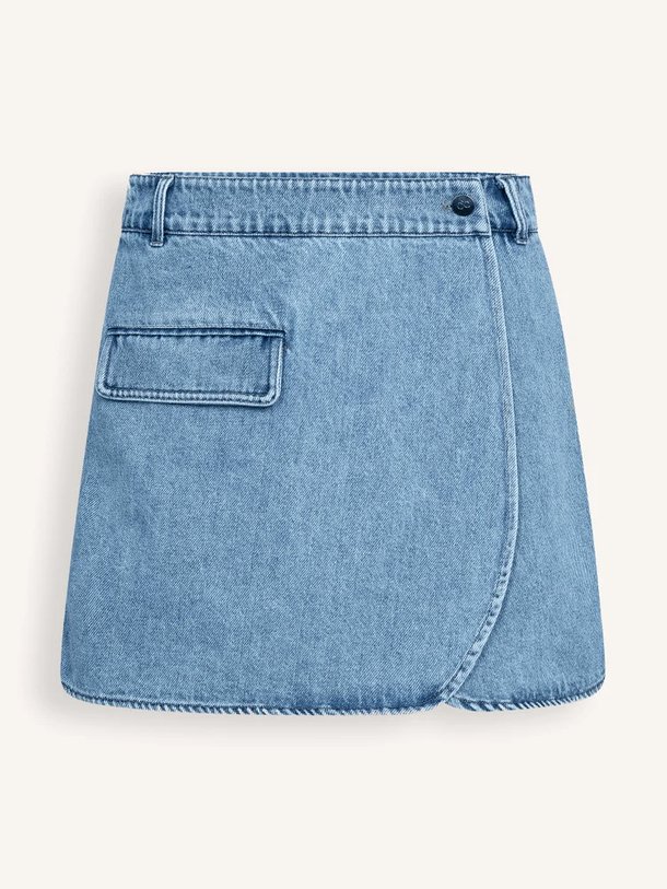 Ontdek de Tilly denim rok van Co'Couture in de kleur Blauw bij Orangebag. Op werkdagen voor 21:45 besteld, morgen in huis.