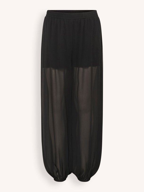 Ontdek de Erica geweven ballon broek van Karen By Simonsen in de kleur Zwart bij Orangebag. Op werkdagen voor 21:45 besteld, morgen in huis.
