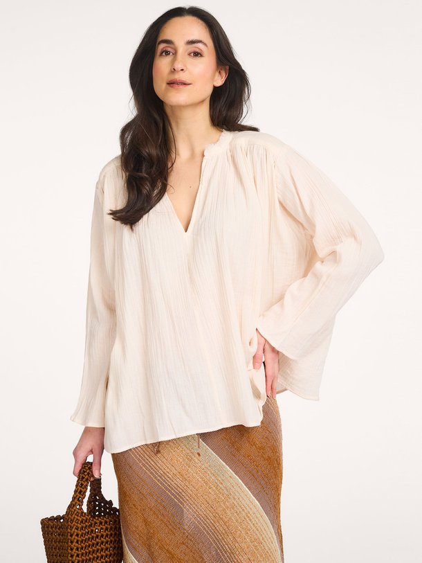 Ontdek de Sencha katoenen top van Sea Me Happy in de kleur Ecru bij Orangebag. Op werkdagen voor 21:45 besteld, morgen in huis.