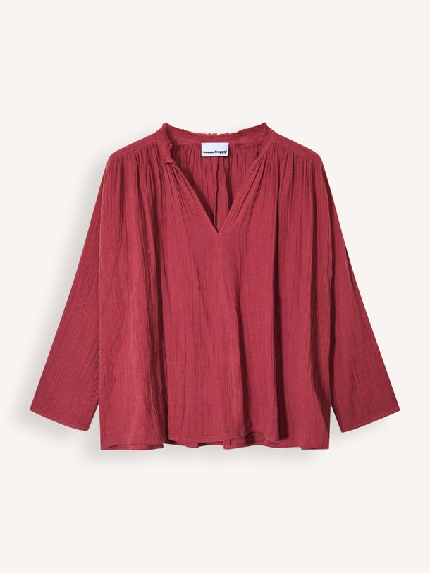 Ontdek de Sencha katoenen top van Sea Me Happy in de kleur Bordeauxrood bij Orangebag. Op werkdagen voor 21:45 besteld, morgen in huis.