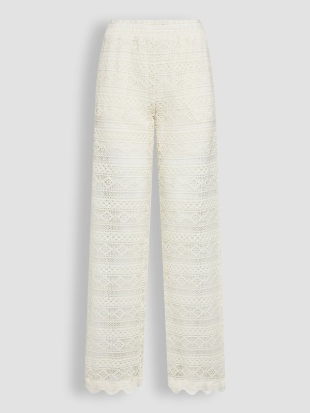 Ontdek de Lara katoenmix gehaakte broek van Co'Couture in de kleur off-white bij Orangebag. Op werkdagen voor 21:45 besteld, morgen in huis.