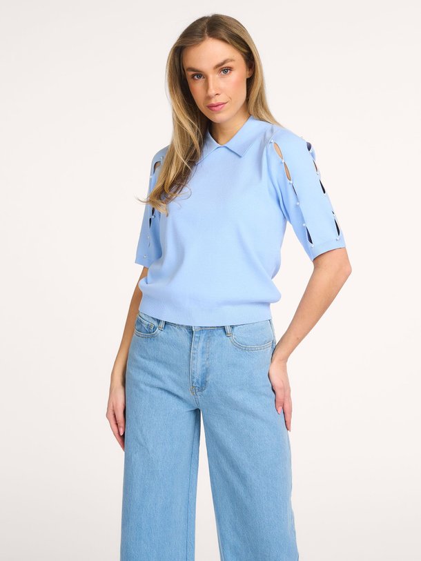 Ontdek de Kenzie viscosemix top van Freebird in de kleur Blauw bij Orangebag. Op werkdagen voor 21:45 besteld, morgen in huis.