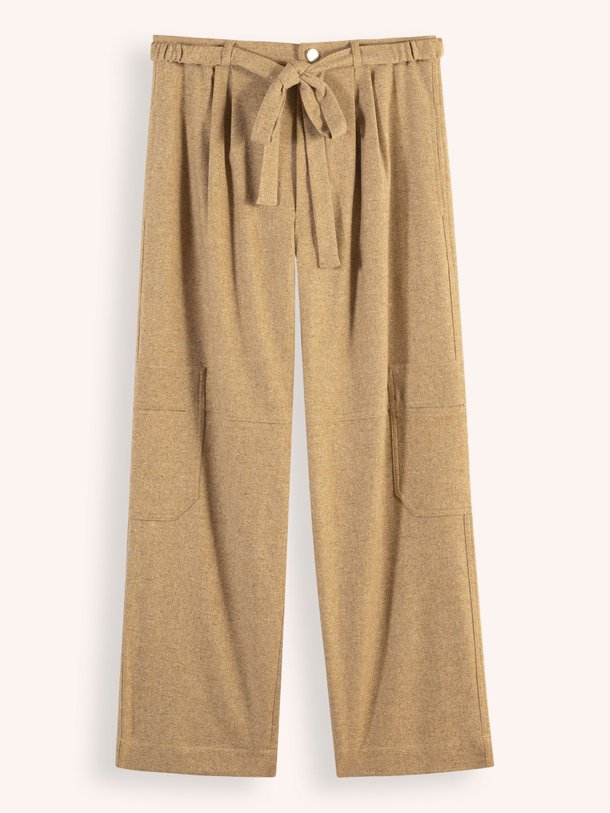 Ontdek de Station wolmix gemêleerde broek van Roseanna in de kleur beige bij Orangebag. Op werkdagen voor 21:45 besteld, morgen in huis.