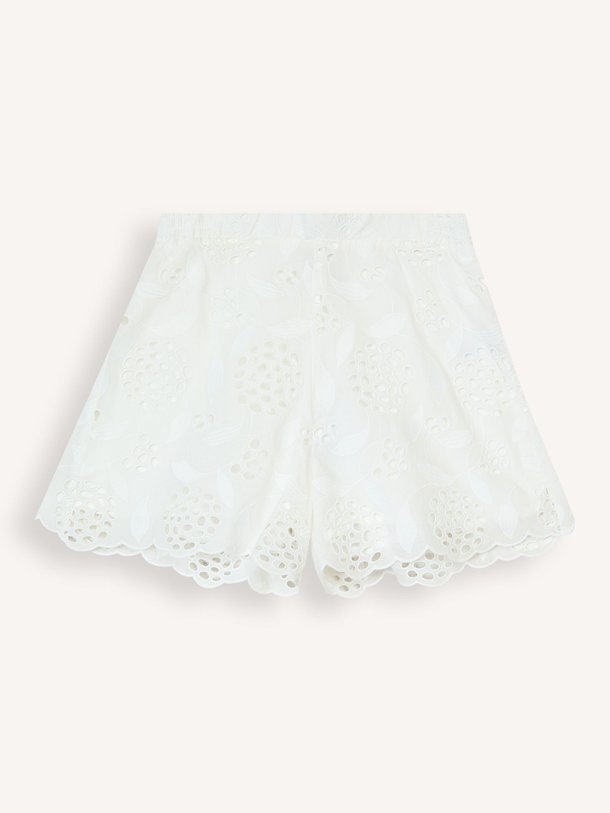 Ontdek de Lilo katoenmix short van Sacrécoeur in de kleur Wit bij Orangebag. Op werkdagen voor 21:45 besteld, morgen in huis.