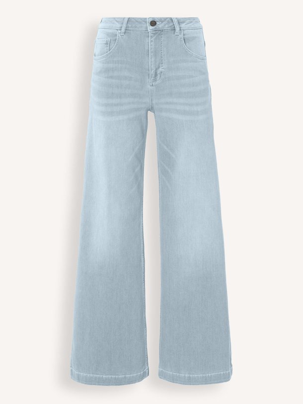Ontdek de High waist loose fit stretch jeans van Yaya in de kleur Lichtblauw bij Orangebag. Op werkdagen voor 21:45 besteld, morgen in huis.