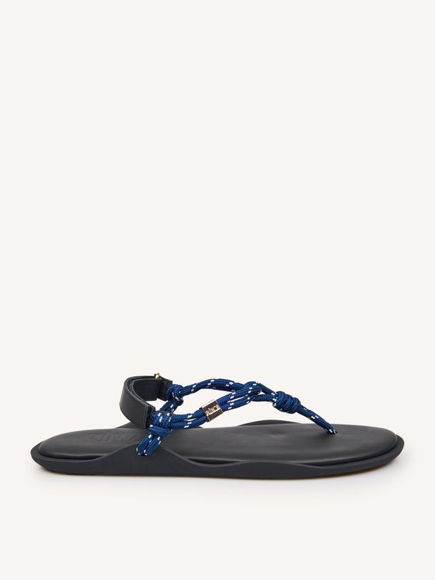 Ontdek de Flo lederen sandalen van Flowze in de kleur Blauw bij Orangebag. Op werkdagen voor 21:45 besteld, morgen in huis.