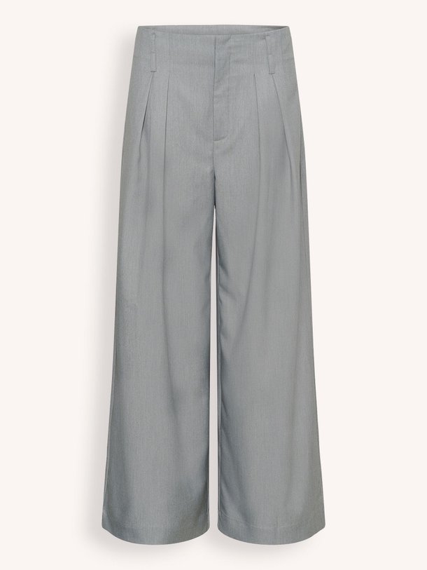 Ontdek de Hanna viscosemix wide leg broek van My Essential Wardrobe in de kleur Grijs bij Orangebag. Op werkdagen voor 21:45 besteld, morgen in huis.