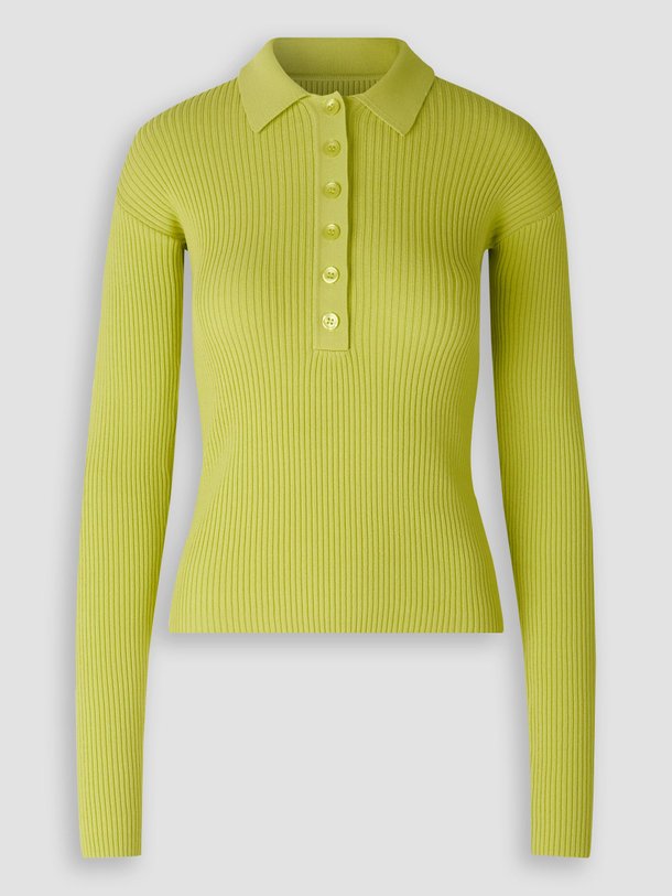 Ontdek de Ashli viscosemix rib top van Samsoe Samsoe in de kleur limegroen bij Orangebag. Op werkdagen voor 21:45 besteld, morgen in huis.