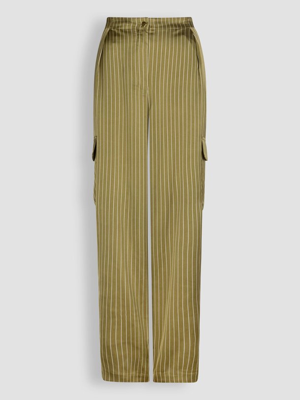 Ontdek de Harlow geweven krijtstreep broek van Dante 6 in de kleur groen bij Orangebag. Op werkdagen voor 21:45 besteld, morgen in huis.