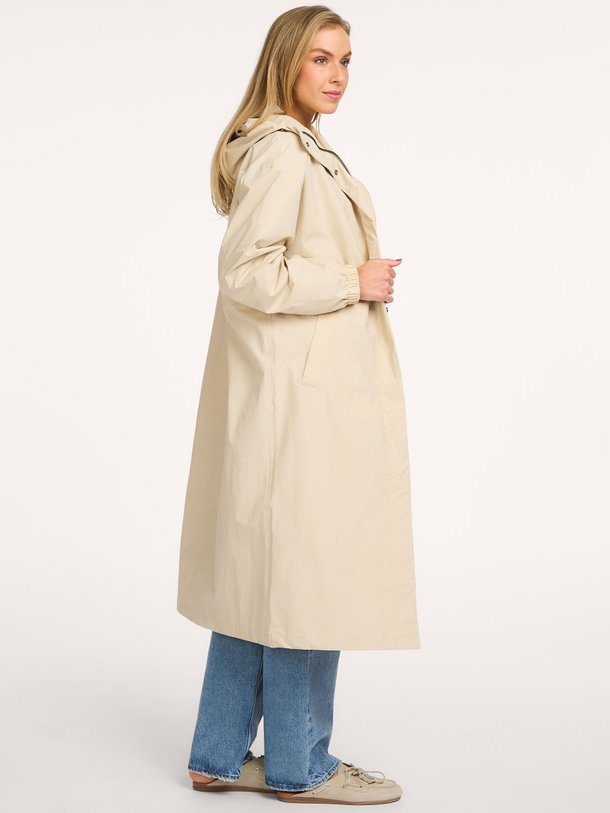 Ontdek de Roomy Long Tube geweven technische parka van Welter Shelter in de kleur Beige bij Orangebag. Op werkdagen voor 21:45 besteld, morgen in huis.