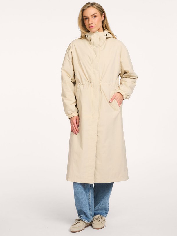 Ontdek de Roomy Long Tube geweven technische parka van Welter Shelter in de kleur Beige bij Orangebag. Op werkdagen voor 21:45 besteld, morgen in huis.