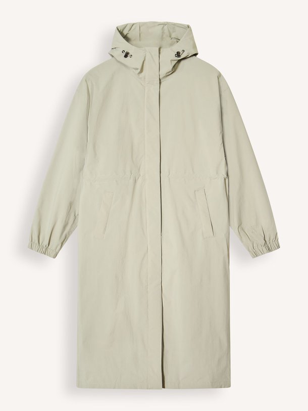 Ontdek de Roomy Long Tube geweven technische parka van Welter Shelter in de kleur Lichtgroen bij Orangebag. Op werkdagen voor 21:45 besteld, morgen in huis.