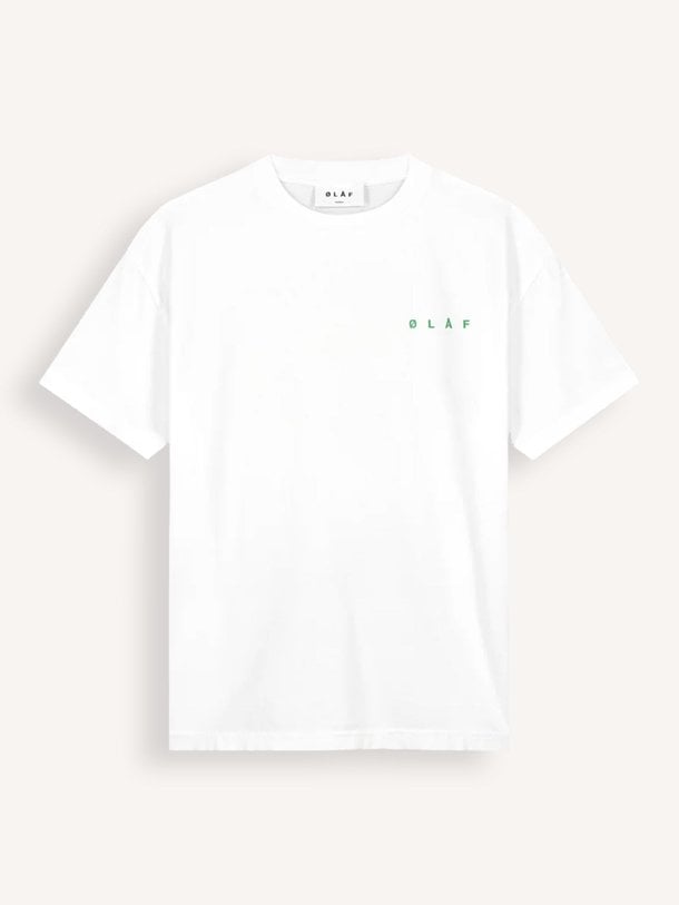 Ontdek de Spiral Face katoenen T-shirt met print van OLAF in de kleur wit bij Orangebag. Op werkdagen voor 21:45 besteld, morgen in huis.