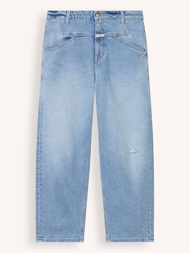Ontdek de Stover-X mid waist relaxed fit stretch jeans van Closed in de kleur Blauw bij Orangebag. Op werkdagen voor 21:45 besteld, morgen in huis.