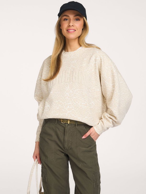 Ontdek de Miles, katoenen sweater met print van Anine Bing bij Orangebag. Op werkdagen voor 21:45 besteld, morgen in huis.