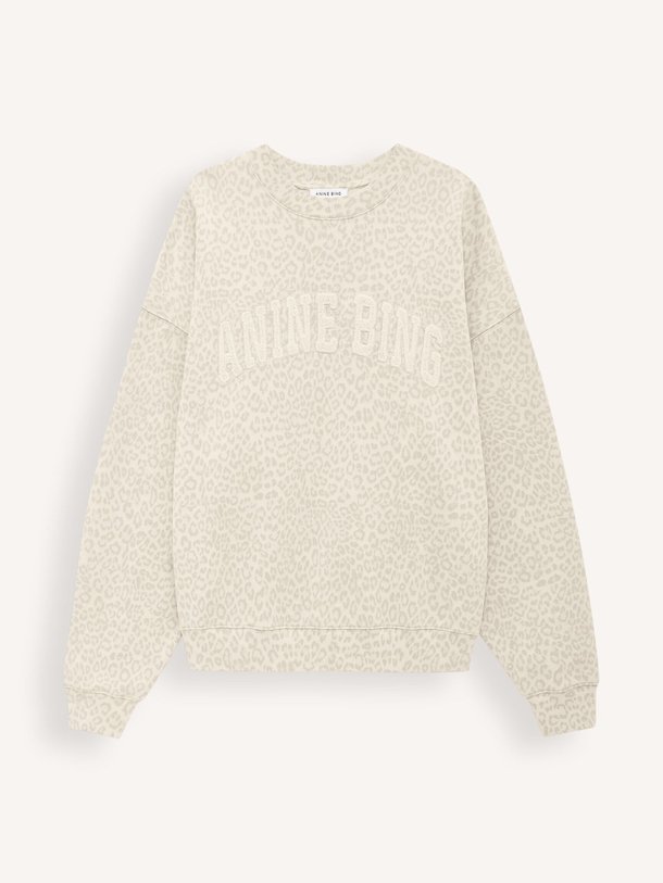 Ontdek de Miles, katoenen sweater met print van Anine Bing bij Orangebag. Op werkdagen voor 21:45 besteld, morgen in huis.
