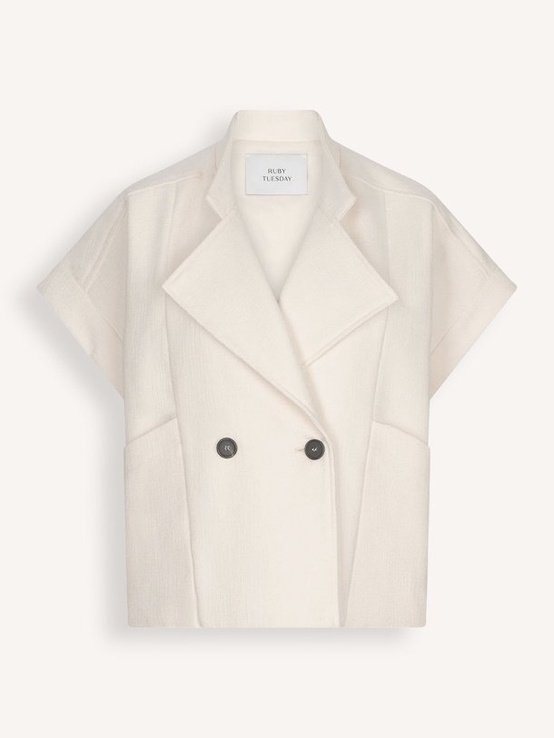 Ontdek de Paco katoenmix oversized gilet van Ruby Tuesday in de kleur Crème bij Orangebag. Op werkdagen voor 21:45 besteld, morgen in huis.