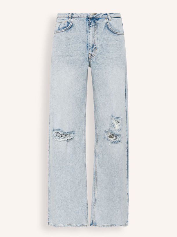 Ontdek de Dango high waist loose fit jeans van My Essential Wardrobe in de kleur lichtblauw bij Orangebag. Op werkdagen voor 21:45 besteld, morgen in huis.