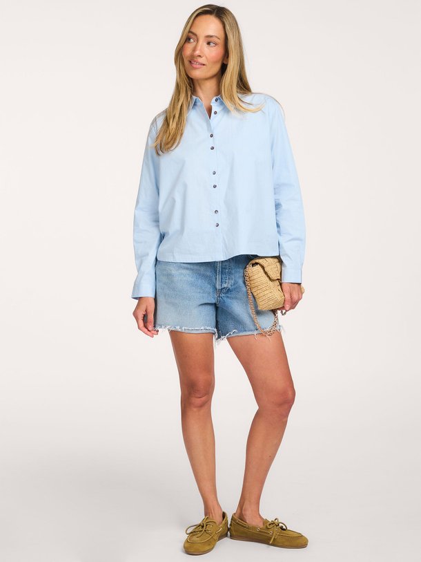 Ontdek de Ielek katoenen blouse van Ruby Tuesday in de kleur Blauw bij Orangebag. Op werkdagen voor 21:45 besteld, morgen in huis.