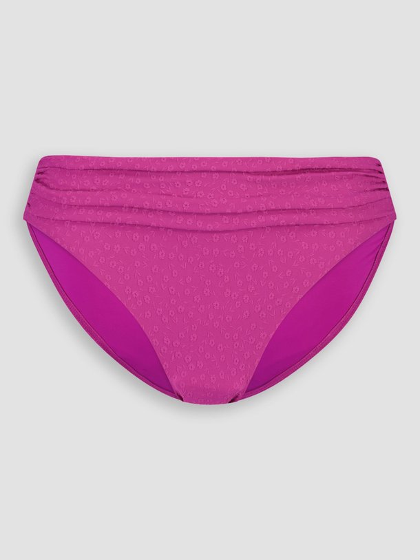 Ontdek de Flora bikinislip met dessin van Cyell in de kleur fuchsia bij Orangebag. Op werkdagen voor 21:45 besteld, morgen in huis.