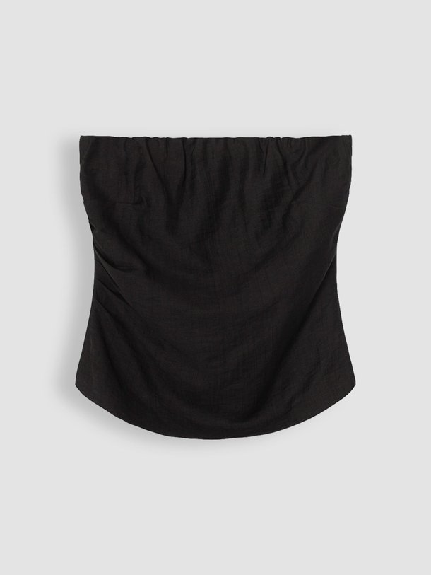 Ontdek de Kate linnenmix strapless top van Graumann in de kleur zwart bij Orangebag. Op werkdagen voor 21:45 besteld, morgen in huis.