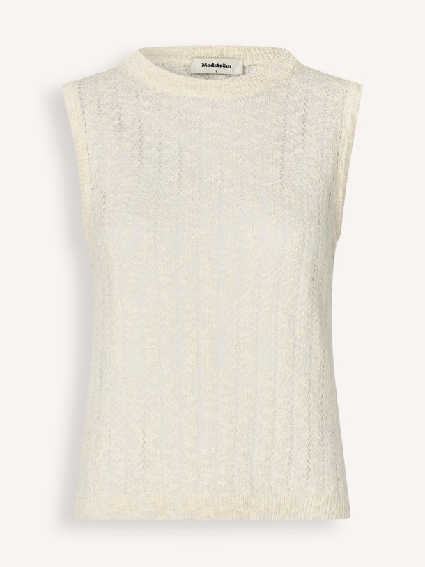 Ontdek de Agnes katoenmix top van Modstrom in de kleur Crème bij Orangebag. Op werkdagen voor 21:45 besteld, morgen in huis.