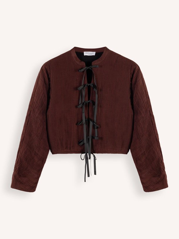 Ontdek de Sawyer lyocellmix top met structuur van Hofmann Copenhagen in de kleur donkerbruin bij Orangebag. Op werkdagen voor 21:45 besteld, morgen in huis.