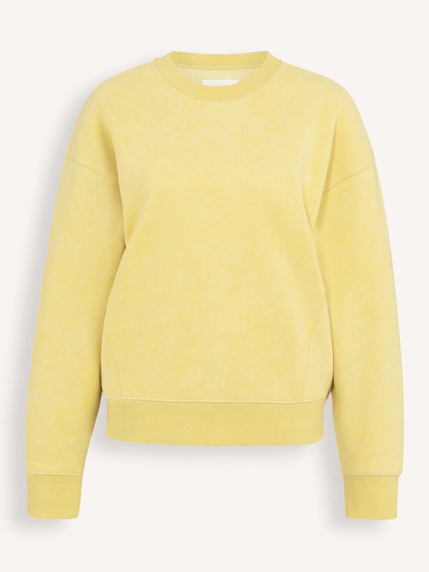 Ontdek de Katoenmix sweater van Yaya in de kleur Geel bij Orangebag. Op werkdagen voor 21:45 besteld, morgen in huis.