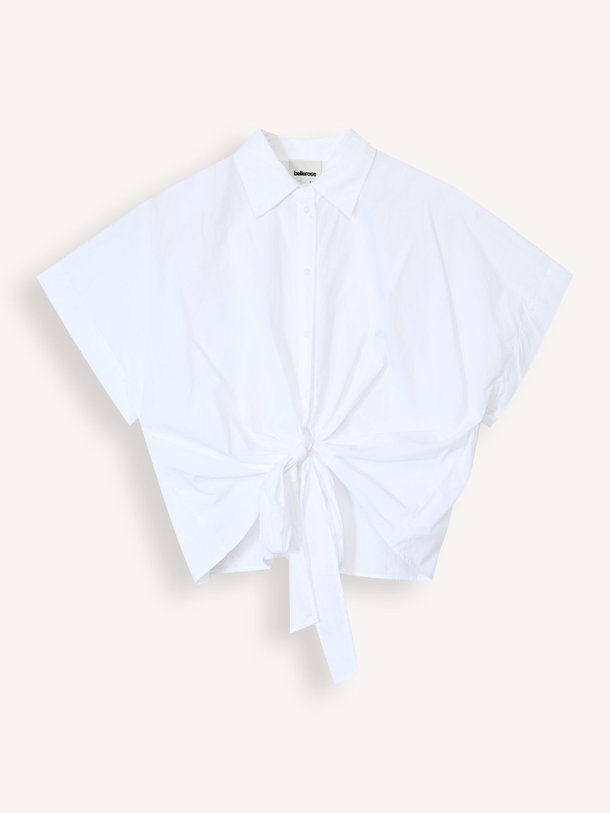 Ontdek de Coral katoenen blouse van Bellerose in de kleur Wit bij Orangebag. Op werkdagen voor 21:45 besteld, morgen in huis.