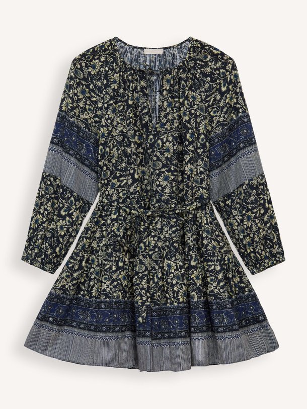 Ontdek de Abri katoen/viscosemix jurk met print van Ulla Johnson in de kleur donkerblauw bij Orangebag. Op werkdagen voor 21:45 besteld, morgen in huis.