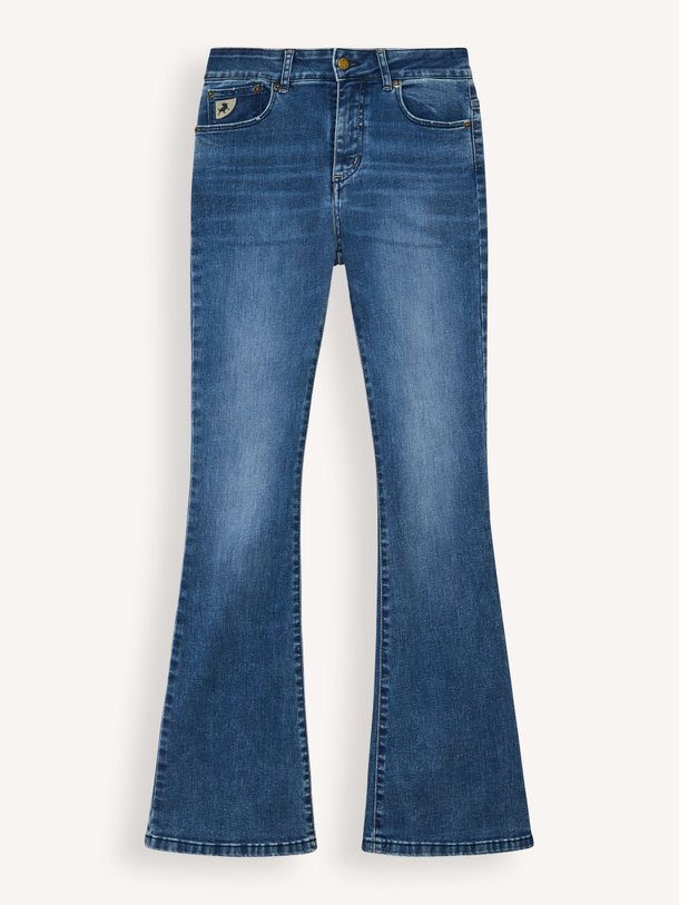 Ontdek de Raval high waist flared jeans van Lois in de kleur blauw bij Orangebag. Op werkdagen voor 21:45 besteld, morgen in huis.