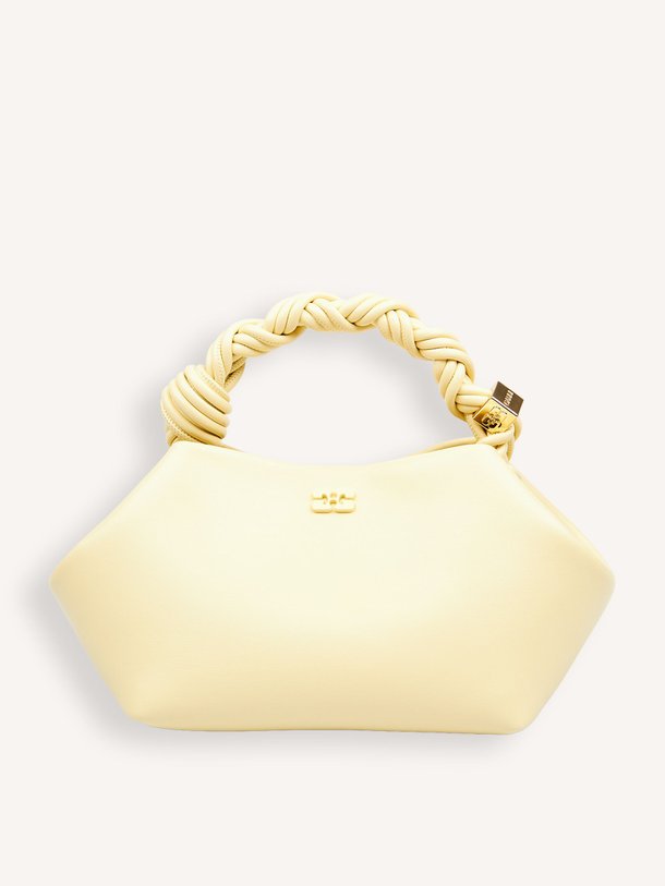 Ontdek de Bou small crossbody bag van Ganni in de kleur Geel bij Orangebag. Op werkdagen voor 21:45 besteld, morgen in huis.