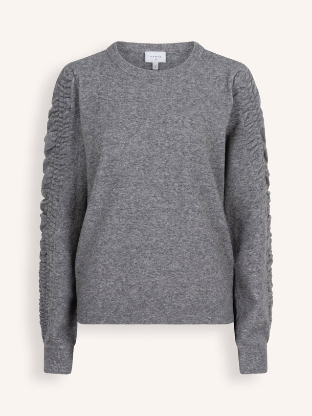 Ontdek de Pardon wolmix trui met mouwdetail van Dante 6 in de kleur grijs bij Orangebag. Op werkdagen voor 21:45 besteld, morgen in huis.