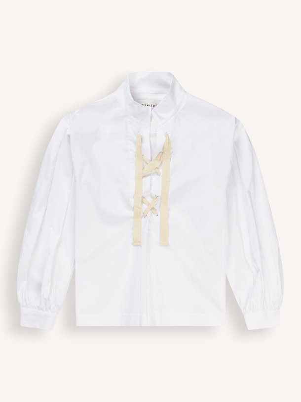 Munthe Felise - Organic Cotton Mix Top - Wit Ontdek de Felise organic cotton mix top van Munthe in de kleur wit bij Orangebag. Op werkdagen voor 21:45 besteld, morgen in huis.