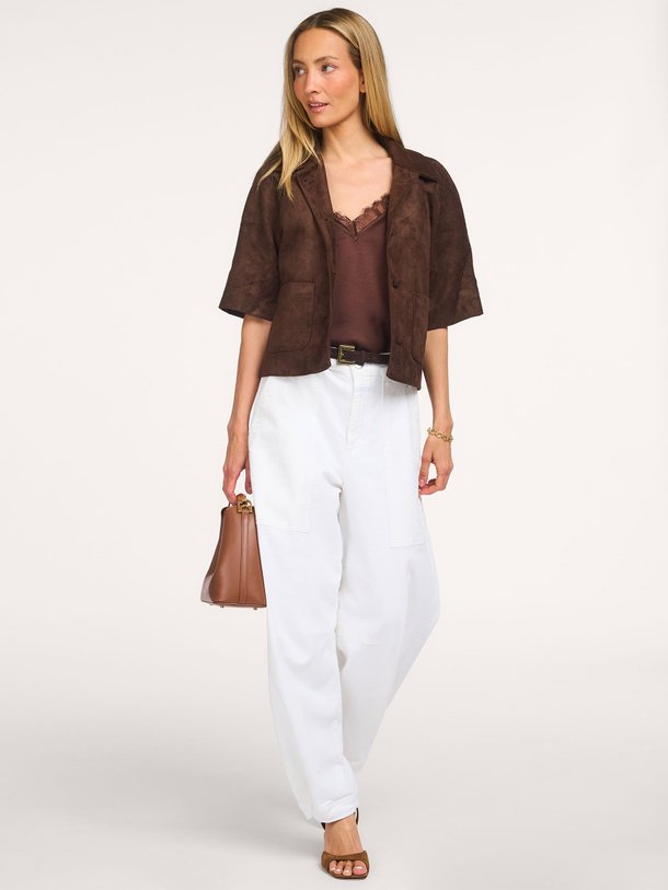 Ontdek de Editta Faux Suede Jacket van Neo Noir bij Orangebag. Op werkdagen voor 21:45 besteld, morgen in huis.