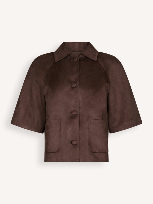 Ontdek de Editta Faux Suede Jacket van Neo Noir bij Orangebag. Op werkdagen voor 21:45 besteld, morgen in huis.