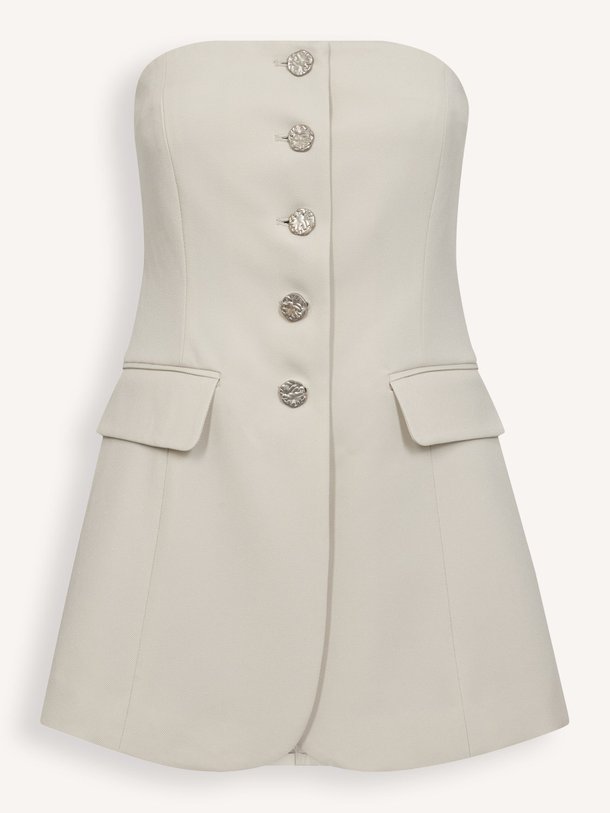 Ontdek de Viscosemix strapless top van Haute L'Amitié in de kleur ecru bij Orangebag. Op werkdagen voor 21:45 besteld, morgen in huis.