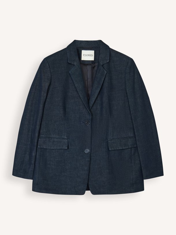 Ontdek de Lola denim blazer van Closed in de kleur Donkerblauw bij Orangebag. Op werkdagen voor 21:45 besteld, morgen in huis.