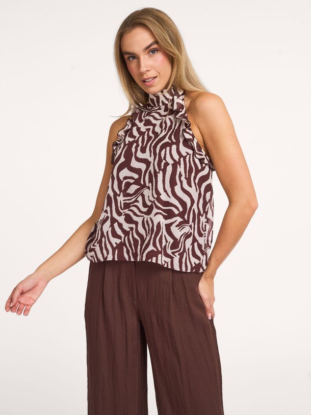 Ontdek de Galilee geweven top van Dante 6 in de kleur Donkerbruin bij Orangebag. Op werkdagen voor 21:45 besteld, morgen in huis.