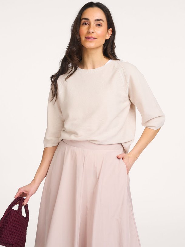 Ontdek de Katoenen trui van No Man's Land in de kleur Zand bij Orangebag. Op werkdagen voor 21:45 besteld, morgen in huis.