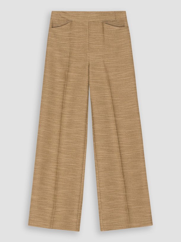 Ontdek de Linnenmix slub pantalon van Ganni in de kleur camel bij Orangebag. Op werkdagen voor 21:45 besteld, morgen in huis.