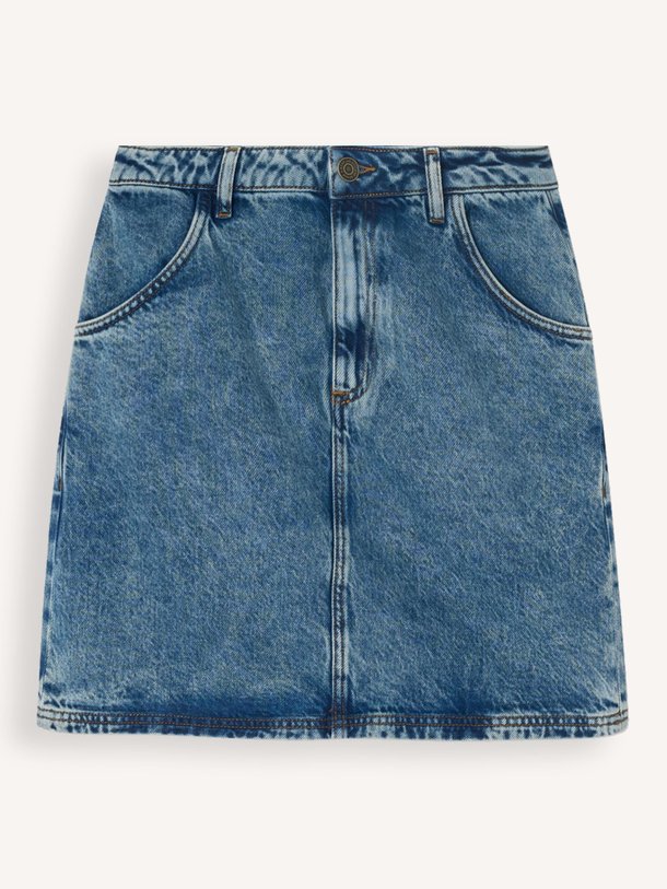 Ontdek de Joybird denim rok van American Vintage in de kleur blauw bij Orangebag. Op werkdagen voor 21:45 besteld, morgen in huis.