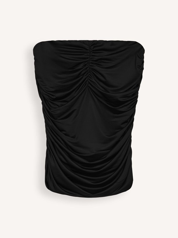 Ontdek de Jableau jersey strapless top van Essentiel Antwerp in de kleur Zwart bij Orangebag. Op werkdagen voor 21:45 besteld, morgen in huis.